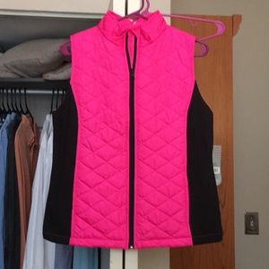 Pink vest